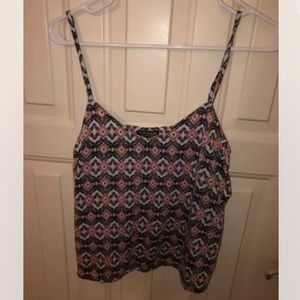 Topshop Geometric Tank Top Women’s US Size 8